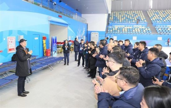 持续提升医疗保障能力 亚冬会冰上项目医疗官孙备检查亚冬会场馆保障情况泛亚电竞官网