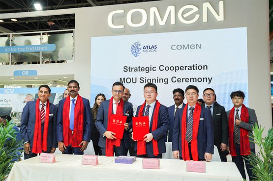 泛亚电竞注册Arab Health 2025 科曼医疗在中东 写下“中国福”(图10)